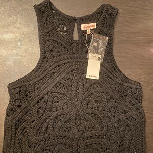 re:named crochet top size M
